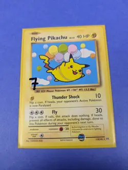 Flying Pikachu - 110/108 - Rare Secret Evolutions - Pokemon Card - LP - Image 3