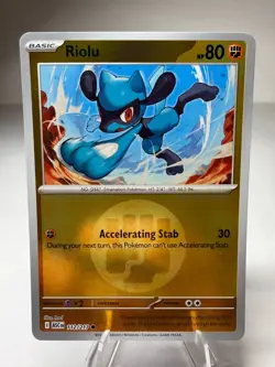 Riolu 112/217 Energy Symbol Reverse Holo Pokemon ME: Ascended Heroes - Image 1
