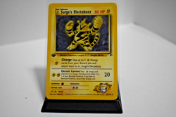 Pokemon TCG - Lt. Surge's Electabuzz 027/132 Gym Heroes 1st Edition - NM - Image 1