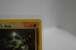 Pokemon TCG - Brock's Onix 021/132 Gym Heroes 1st Edition - NM - Image 2