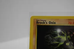 Pokemon TCG - Brock's Onix 021/132 Gym Heroes 1st Edition - NM - Image 5