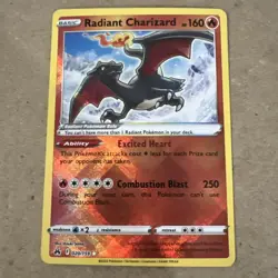 Radiant Charizard 020/159 Crown Zenith Ultra Rare Holo Shiny Pokemon Card - MINT - Image 1
