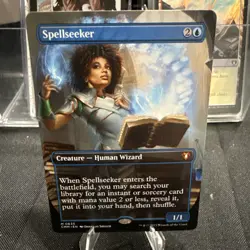 MTG English Spellseeker (Borderless) NM Normal Commander Masters - Image 1