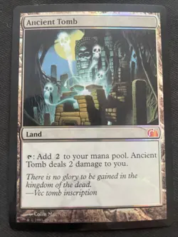 Magic The Gathering Ancient Tomb From the Vault: Realms Foil - Image 1