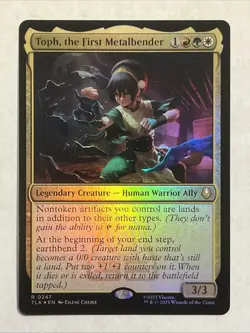Toph, the First Metalbender Avatar: The Last Airbender Foil - Image 1