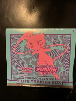 Pokemon TCG Pokemon Center Sword & Shield Fusion Strike Elite Trainer Box Sealed - Image 1