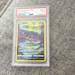 Pokemon Keldeo GG07 Crown Zenith Galarian Gallery Ultra Rare Holo PSA 9 - Image 1