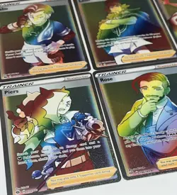 Full Art Trainer & Rainbow Ultra Rares Pokemon Card Lot Of 5 NM Excellent - Image 2