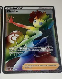 Full Art Trainer & Rainbow Ultra Rares Pokemon Card Lot Of 5 NM Excellent - Image 4