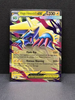 Pokemon TCG Mega Evolution Mega Manectric Ex 050/132 Double Rare NM - Image 1