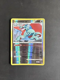Pokemon TCG Salamence Arceus 8/99 Holo Reverse Holo Rare 2009 Nintendo - MP - Image 1