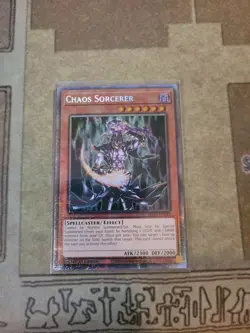 YUGIOH CHAOS SORCERER MP25-EN019 STARLIGHT 1ST ED NM - Image 1