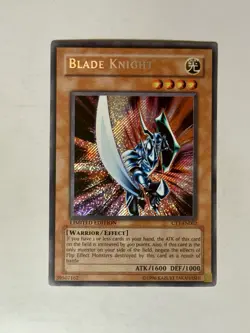 Blade Knight Secret Rare Limited Edition 2004 Collectors Tin CT1-EN002 YU-GI-OH! - Image 1