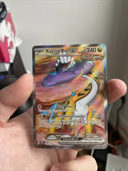 Raging Bolt ex 196/162 - Temporal Forces Pokemon Card - NM - Image 1