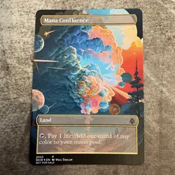 Mana Confluence - Custom Art MTG Magic The Gathering Playtest Card - Image 1