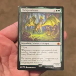 Old Gnawbone Adventures Forgotten Realms Regular Green Mythic Creature 197/281 … - Image 1