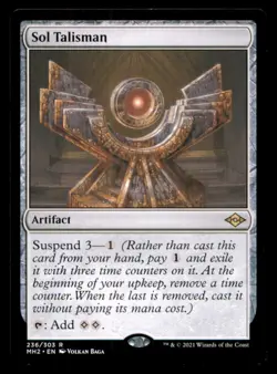 Sol Talisman LP Light Play Modern Horizons 2 MTG [11660] - Image 1