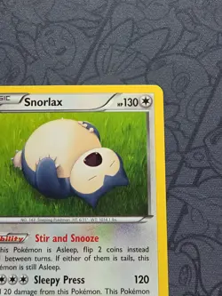 Pokemon: Snorlax #58/83 Regular XY: Generations 2016 Rare Non-holo - LP - I219 - Image 4