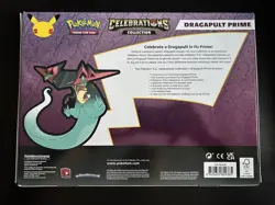 Pokemon TGC Celebrations Dragapult Prime Box 25th New & Sealed - Image 2