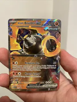 Iron Boulder ex 147 SVP Promo - NM Pokemon Card - Image 1