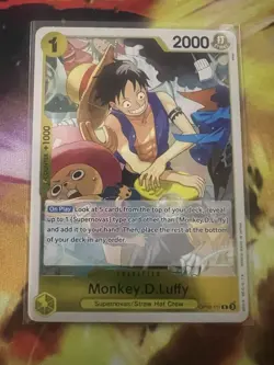 Monkey.D.Luffy OP10-111 Royal Blood One Piece TCG - English NM R Foil - Image 1