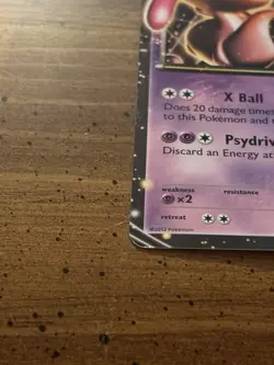 Pokemon Mewtwo EX BW45 Black Star Promo Holo Card 170 HP Pokemon TCG 2012 - Image 2