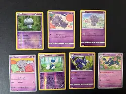 Pokemon TCG Rebel Clash & Roaring Skies Espurr & Meowstic Card Lot (7 Cards, En… - Image 1