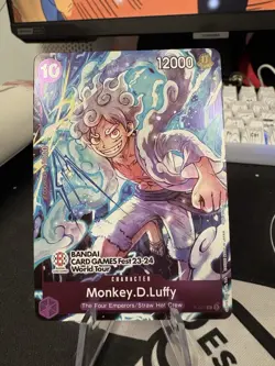 Monkey.D.Luffy (041) (BANDAI CARD GAMES Fest 23-24 World Tour) P-041 One... - Image 1