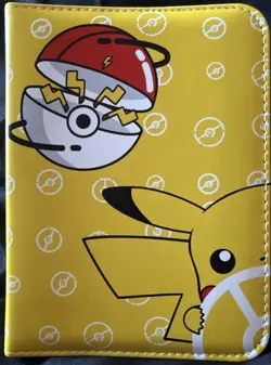 New Pokemon Card Blinder Holder 400 Cards 3 Ring Binder Small Easy Carry - Image 1