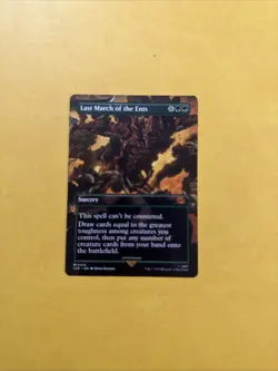 MTG English Last March of the Ents (Borderless) NM Normal - Image 1