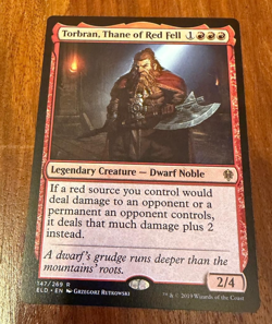 Torbran, Thane of Red Fell ~ Throne of Eldraine [ NearMint ] [ Magic MTG ] - Image 1