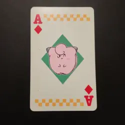 Pokemon Clefairy Poker Playing Card PiPiPi Adventure Ciao Magazine Vintage Japan - Image 1