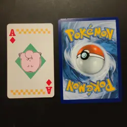 Pokemon Clefairy Poker Playing Card PiPiPi Adventure Ciao Magazine Vintage Japan - Image 2