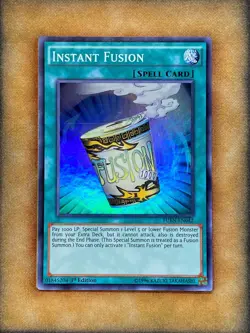 Yugioh Instant Fusion FUEN-EN042 Super Rare 1st Ed NM - Image 1