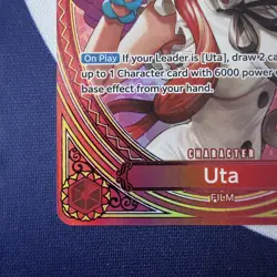 Uta EB03-003 SP - One Piece Card Game - Parallel Alt Art AA Heroines Edition - Image 5