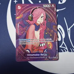 Vinsmoke Reiju EB03-031 SP - One Piece Card Game - Parallel Alt Art AA Heroines - Image 2
