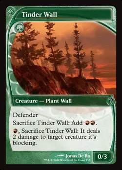 Tinder Wall - Mystery Booster 2 (MB2) Future Sight - (Near Mint NM) - Image 1