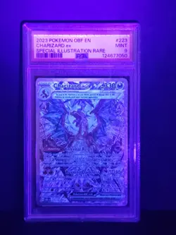 2023 Pokemon S&V Obsidian Flames Charizard ex #223/197 PSA 9 MINT - Image 3