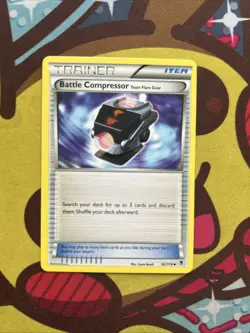 Pokemon Battle Compressor 92/119 - XY Phantom Forces - Expanded GLC - Excellent - Image 1
