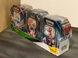 Pokemon Gyarados EX Volcanion Xerneas EX 3-Pack Tin Set SEALED 2016 XY Read Desc - Image 2