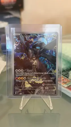 N's Zekrom 031 Ascended Heroes ETB Promo Pokemon Center Stamp - Image 1