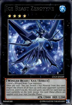 Ice Beast Zerofyne - Rare LTGY-EN049 - LP - YuGiOh - Image 1