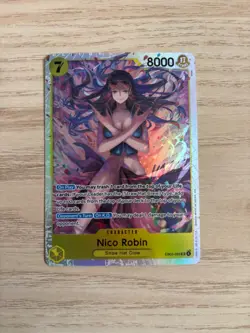 EB03-055 Nico Robin English SR NM One Piece TCG Card Game - Image 1