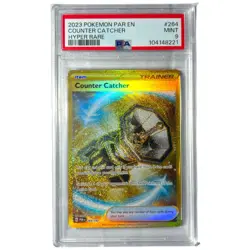 Counter Catcher 264/182 PSA 9 Mint Hyper Rare Pokemon Card TCG Gold - Image 1