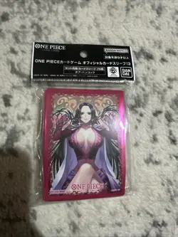 BANDAI ONE PIECE CARD GAME BOA HANCOCK SLEEVES TCG - Image 1