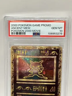 Pokemon 2000 Ancient Mew Movie Promo Card PSA 10 Gem Mint - Image 2