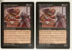 Suq'Ata Assassin (2) Visions LP MTG Magic the Gathering - Image 1