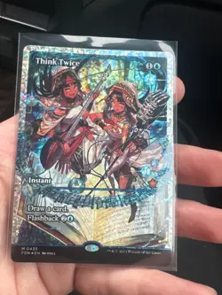 Pack Fresh Think Twice - Fracture Foil - Showcase - MTG Foundations - RareCo - Image 1