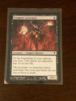 Magic the Gathering Zendikar Vampire Lacerator - Image 1