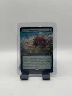 MTG, Elemental Spectacle $3 ORDER MIN (Extended Art) 35 Lorwyn Eclipsed Regular - Image 1